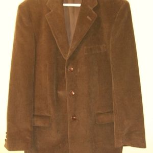 J.D. Christopher Men's Vintage Brown Corduroy Sports Jacket Size Large EUC